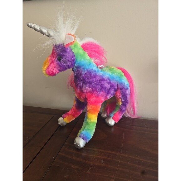 Douglas Joy Rainbow Princess Unicorn Plush Stuffed Animal 770 - Picture 3 of 5